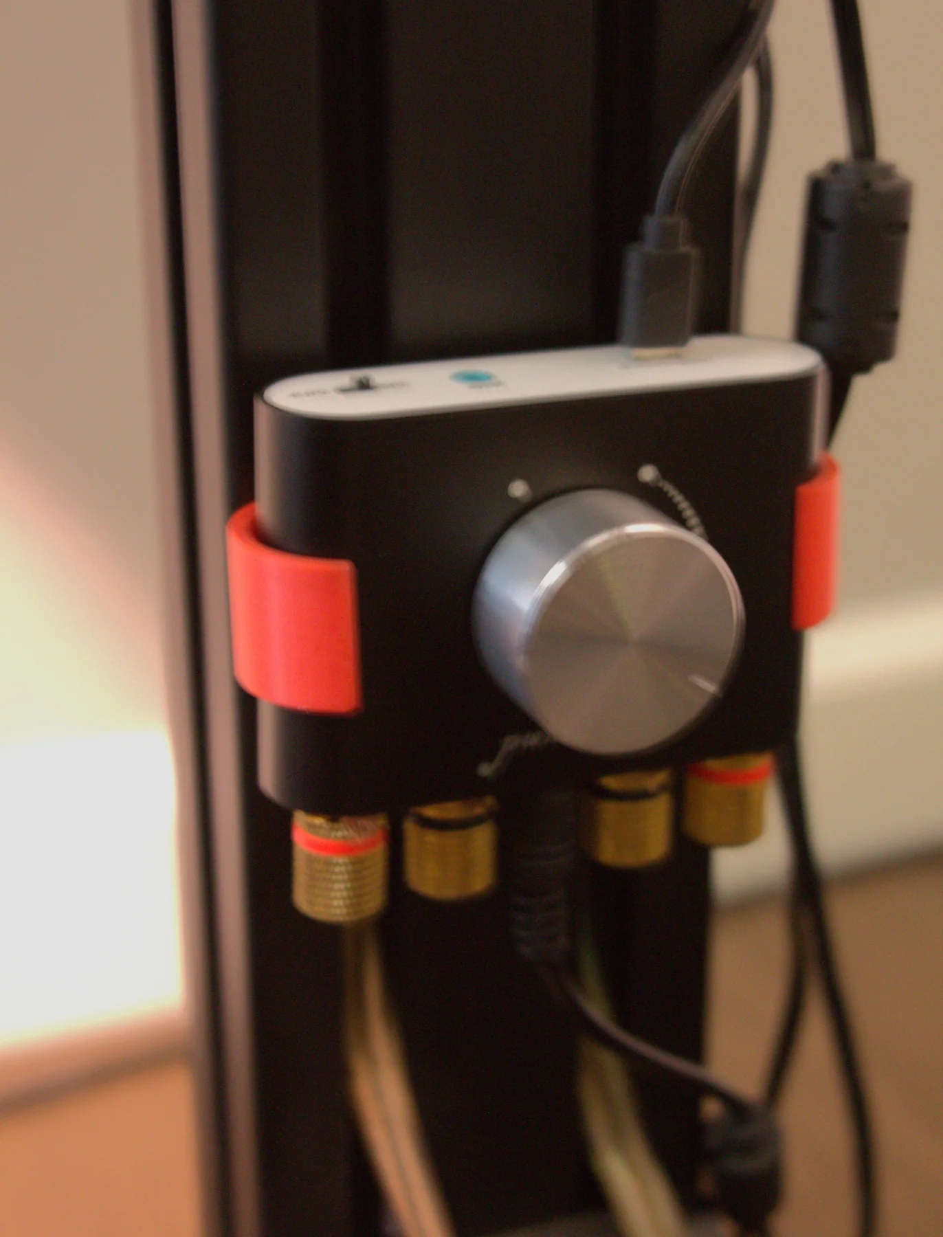 KT-12 Nobsound mount in its installed position