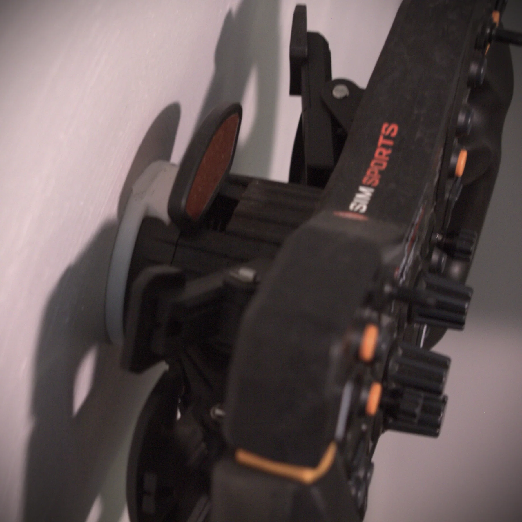 KT-15 Asetek steering wheel mount, alternate view